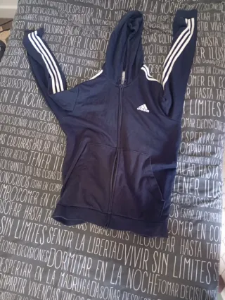 Sudadera Adidas Azul Talla L