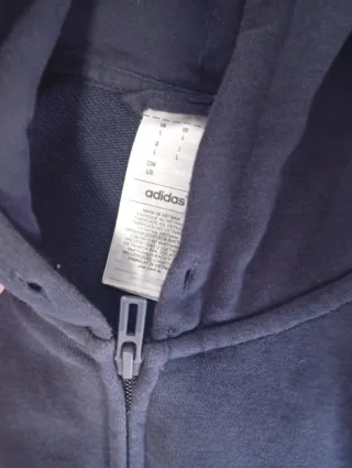 Sudadera Adidas Azul Talla L