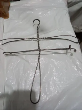 4 Perchas Vintage Metal