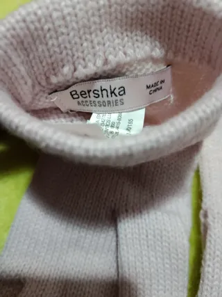 Guantes de lana Bershka