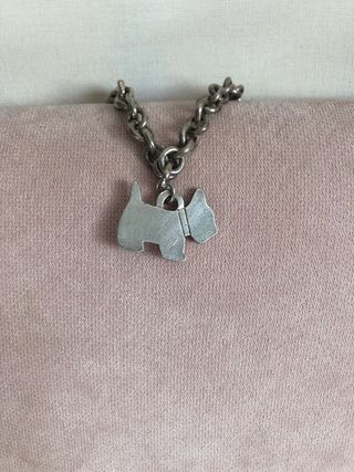 Collar Agatha Paris Perro Plata