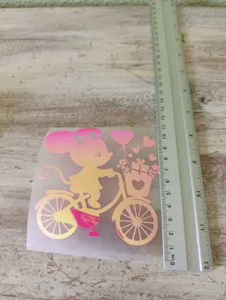 Rollo vinilo adhesivo iridiscente