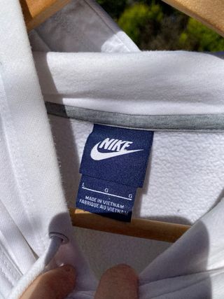 Sudadera Nike básica blanca Talla L