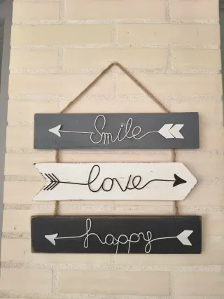 Cartello in legno Maison du Monde