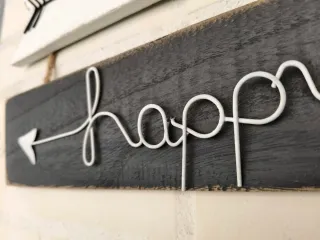 Cartello in legno Maison du Monde