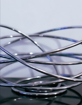 Taça de Aço Inoxidável para Frutas