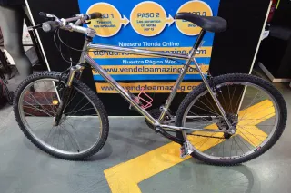 Bicicleta Montaña 26 Plateada