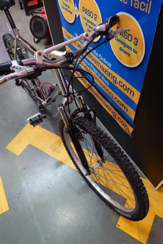 Bicicleta Montaña 26 Plateada