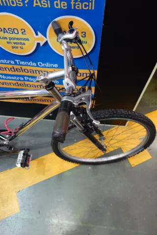 Bicicleta Montaña 26 Plateada