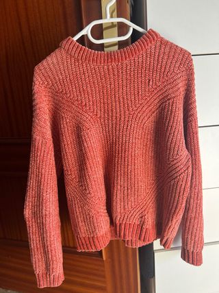 Jersey de lana naranja