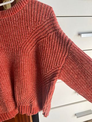 Jersey de lana naranja