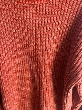 Jersey de lana naranja