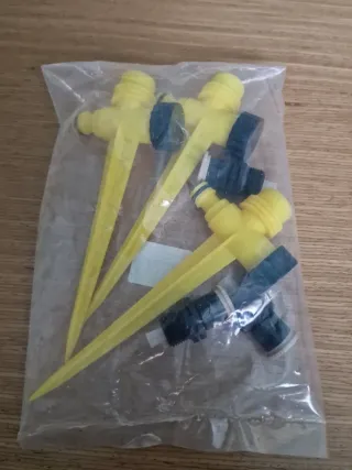 Pack 3 Aspersores Giratorios Jardín