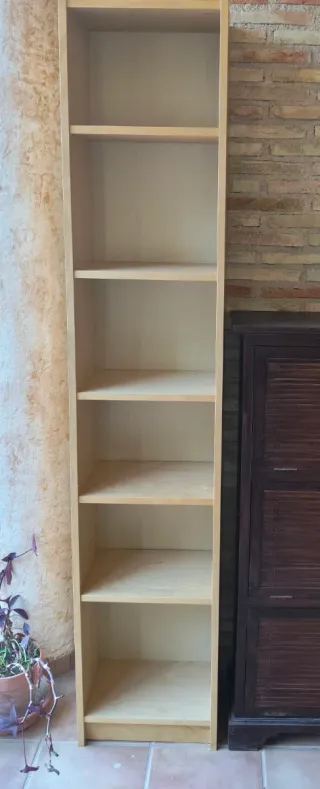 Estantería Billy Ikea Madera Clara