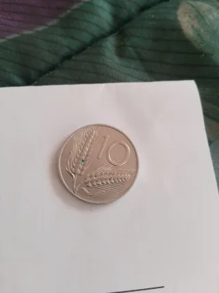 Moneda 10 Céntimos Italia