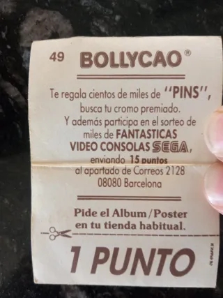 Cromos Videojuegos Sega Años 90 Bollycao