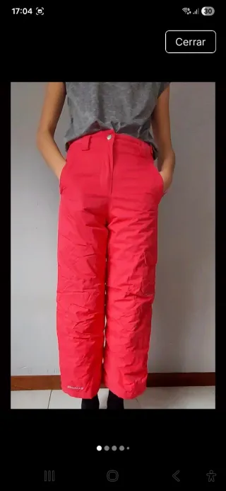 Pantalón de esquí Columbia niña T. 11
