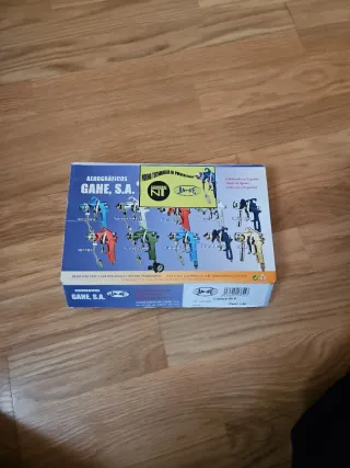 Pistola aerográfica SAT Classic 95P Roja