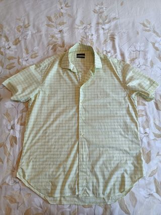 Camisa Zara Hombre Manga Corta