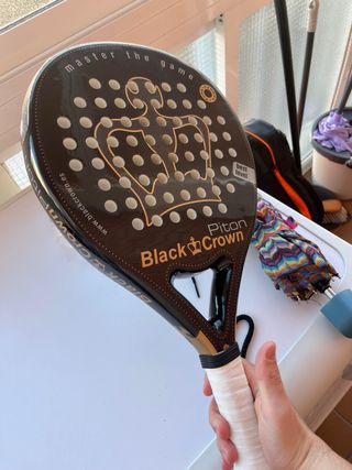 Black Crown Piton 1.0 Negra Pala Padel