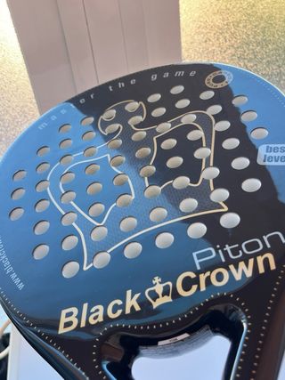 Black Crown Piton 1.0 Negra Pala Padel