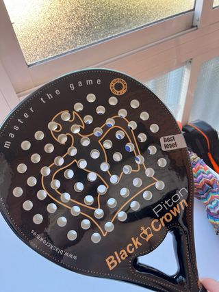 Black Crown Piton 1.0 Negra Pala Padel