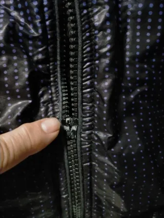 Anorak Morado y Negro