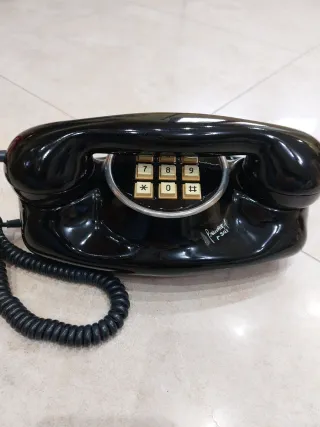 Telefono vintage nero