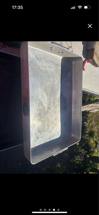 Lote Bandejas de horno de leña metálicas ypizza