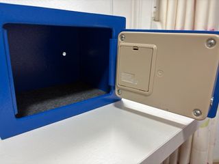 Caja Fuerte Yale Electrónica Azul