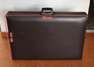 Camilla Masaje Plegable Portátil Marrón