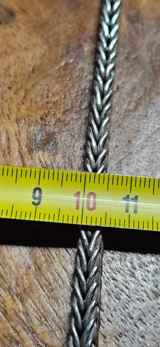 Collana snake in argento