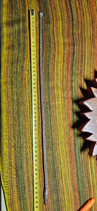 Collana snake in argento