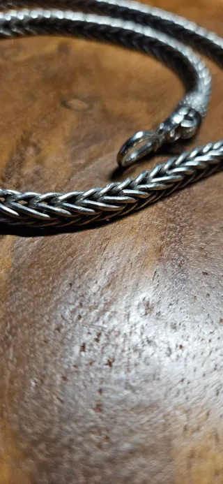 Collana snake in argento