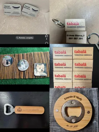 Artículos personalizados