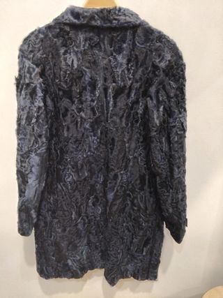 Abrigo Olga Ríos Negro/Gris