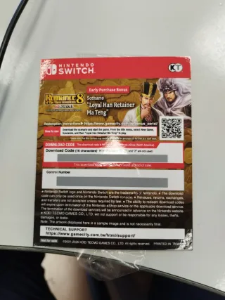 Romance 8 Remake Remake (Asiática) - Switch