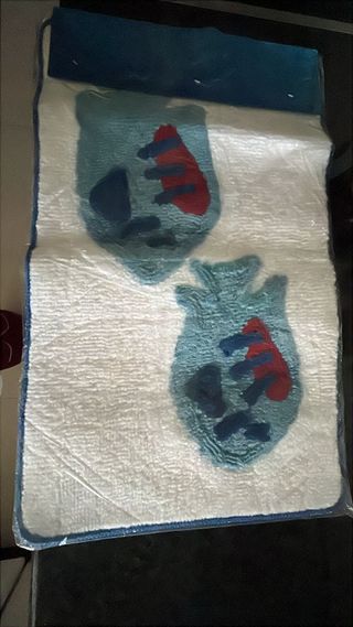 Alfombra de ducha con diseño