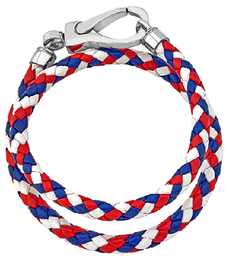 Pulsera Xernus Acero 1071-AA Trenzado Multicolor