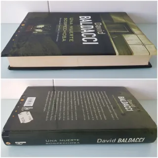 Novela negra/thriller, tapa dura 2x7€