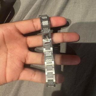2 Pulseras Lacoste Plata