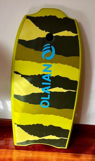 Tabla bodyboard OLAIAN con leash para niña/o