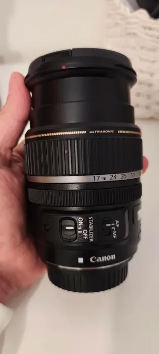 Objetivo Canon EFS 17-85mm IS USM