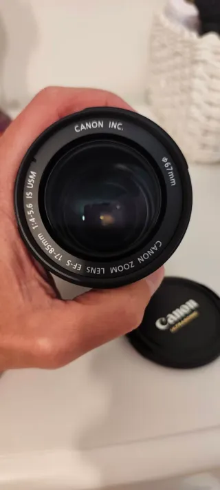 Objetivo Canon EFS 17-85mm IS USM