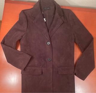 ABRIGO ANTE MARRÓN ZARA MUJER “OFERTA”