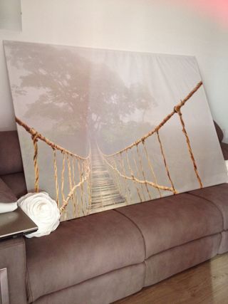 Cuadro Puente en la niebla