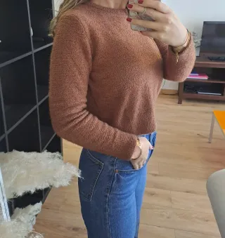 Jersey Pull&Bear marrón mujer