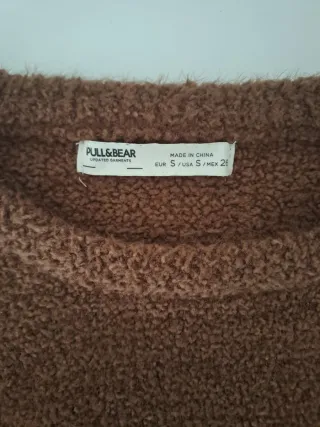 Jersey Pull&Bear marrón mujer
