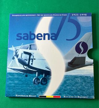 L#577 FDC Set 1998 “75 años Sabena