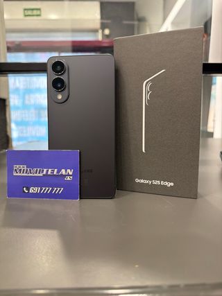 GALAXY S25 EDGE 256GB (1 ciclo carga,100% bateria)